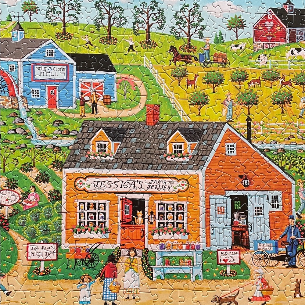 *SOLD* Bits and Pieces Jessica’s Jams and Jellies Jigsaw Puzzle - 500 Pieces - Picture 10 of 12